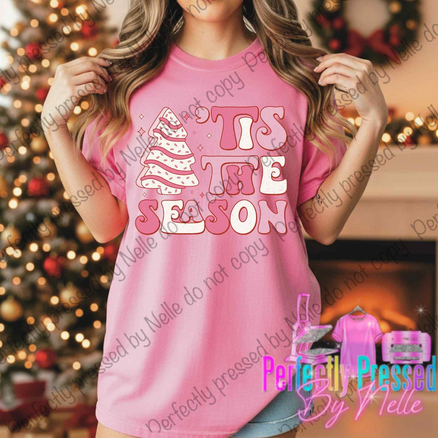 Tis the Season (Christmas Cake Pink)