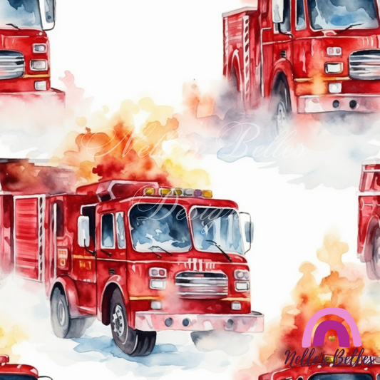 Fire trucks 1 seamless