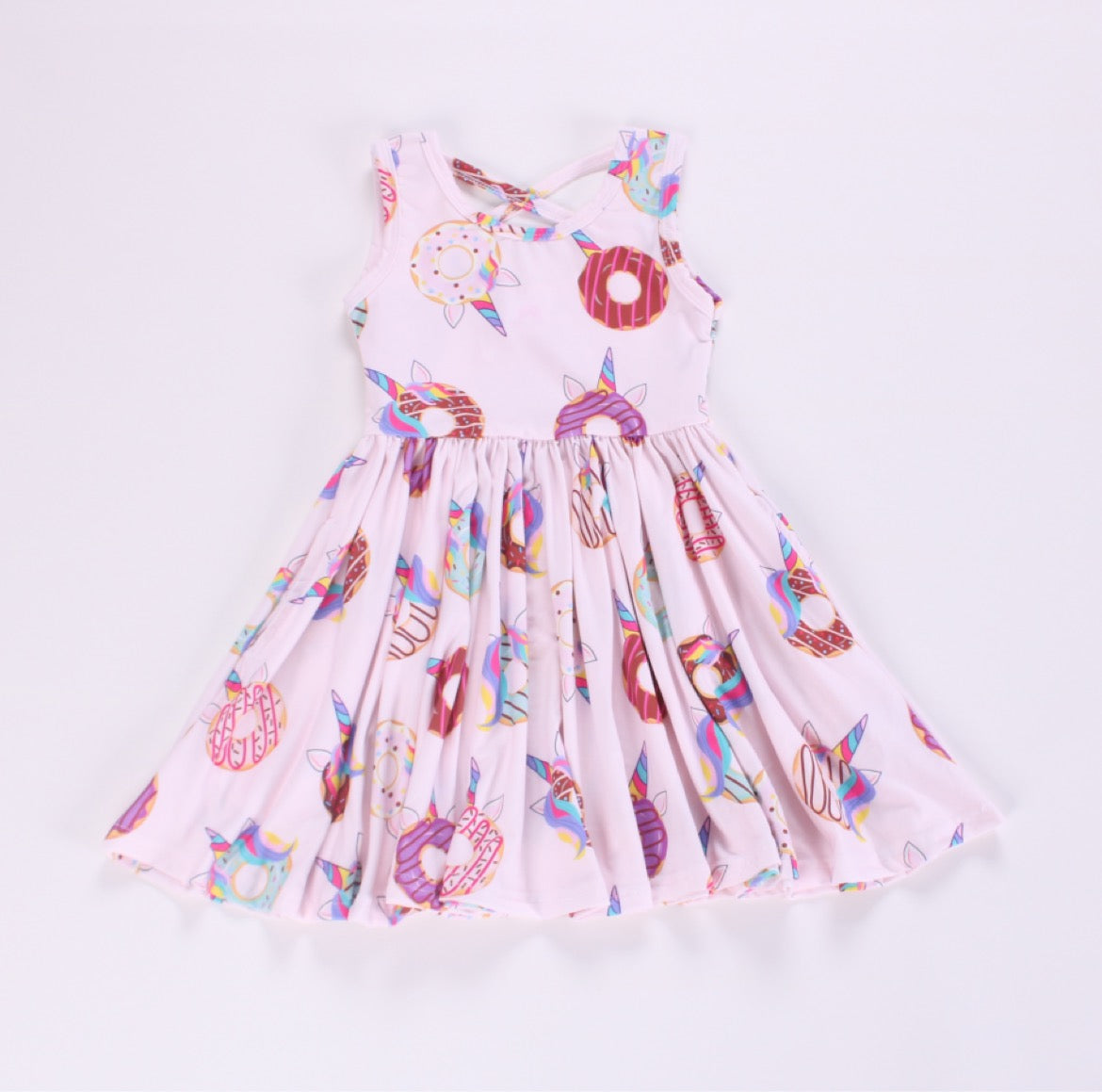 Donut unicorn twirl dress