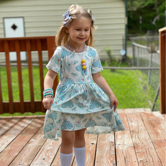 Glass slipper twirl dress