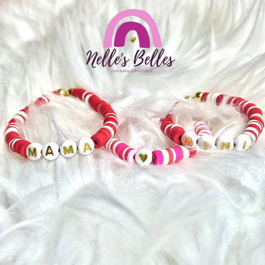 Valentines stretch bracelets