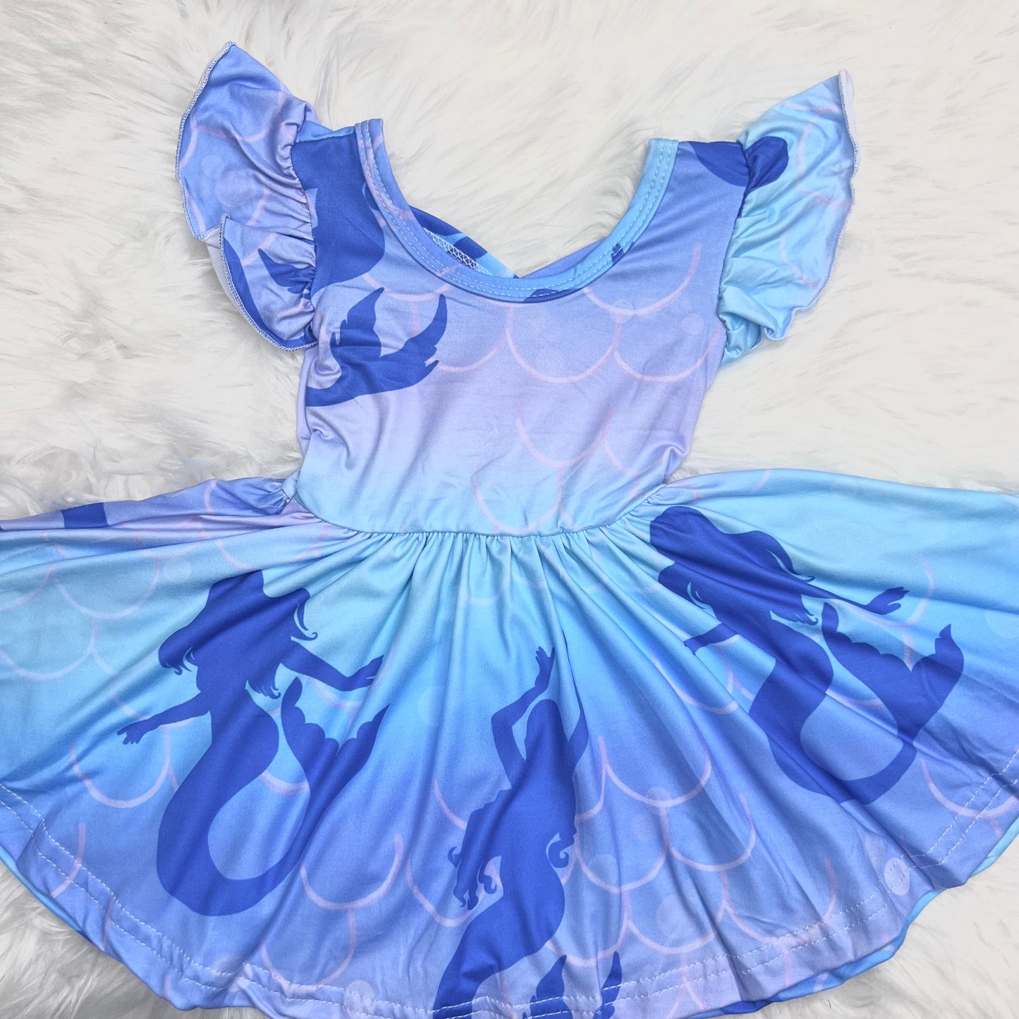 Mermaid twirl dress