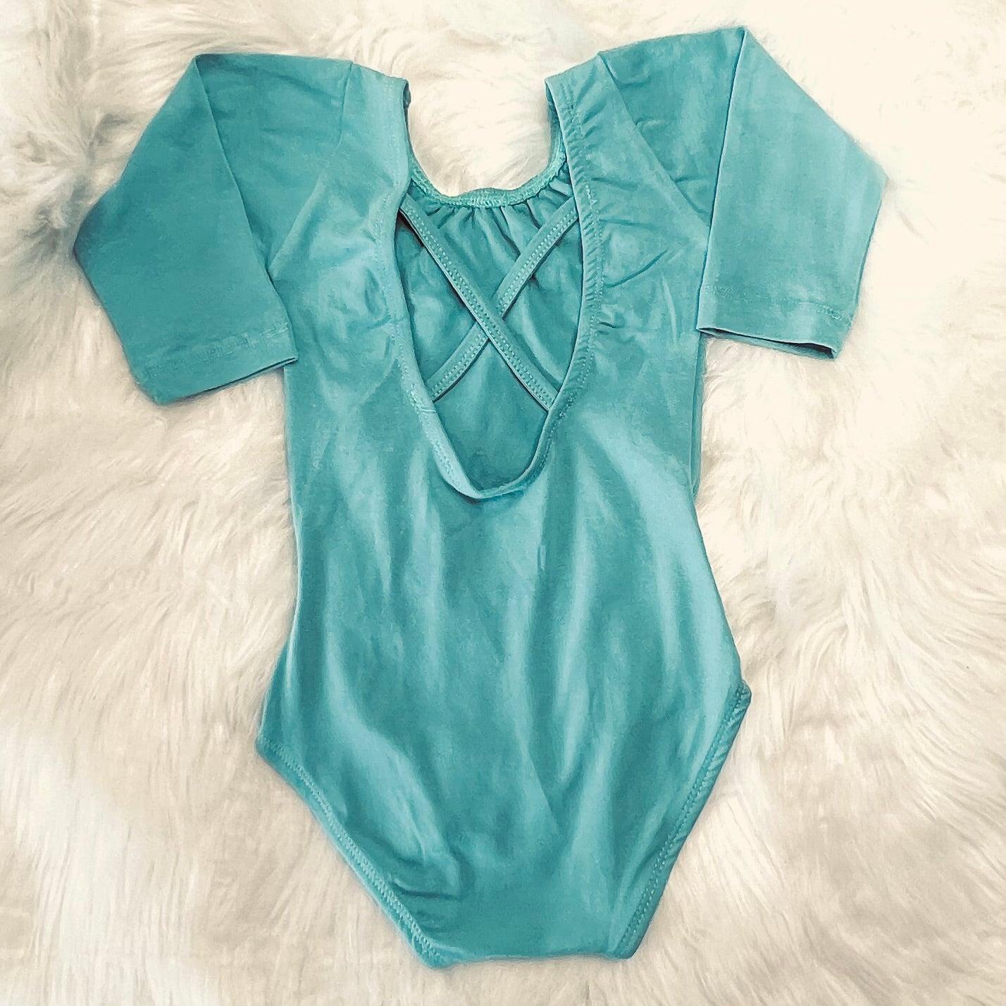 Robins egg blue long sleeve Leo