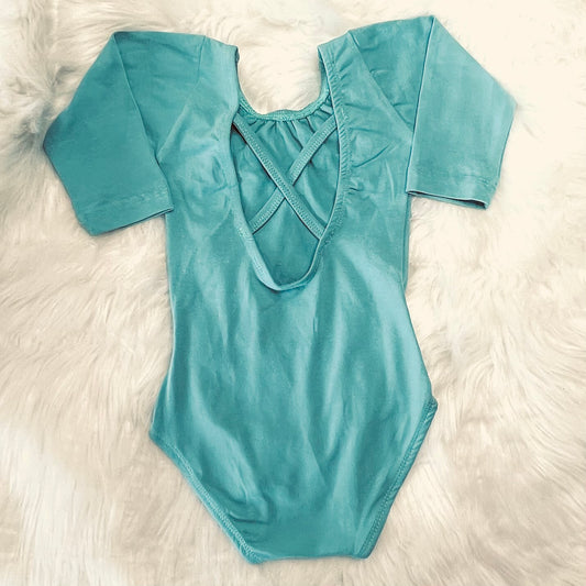 Robins egg blue long sleeve Leo